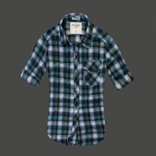 Abercrombie Fitch Mujeres Gaza Largo Blusa AF8403